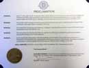 Bexley proclamation