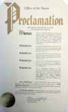 Groveport proclamation