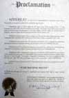 Westerville proclamation